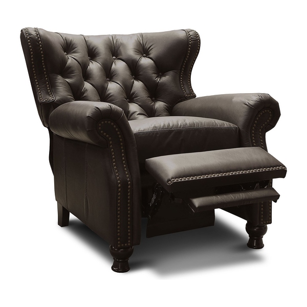 Best top deals grain leather recliner